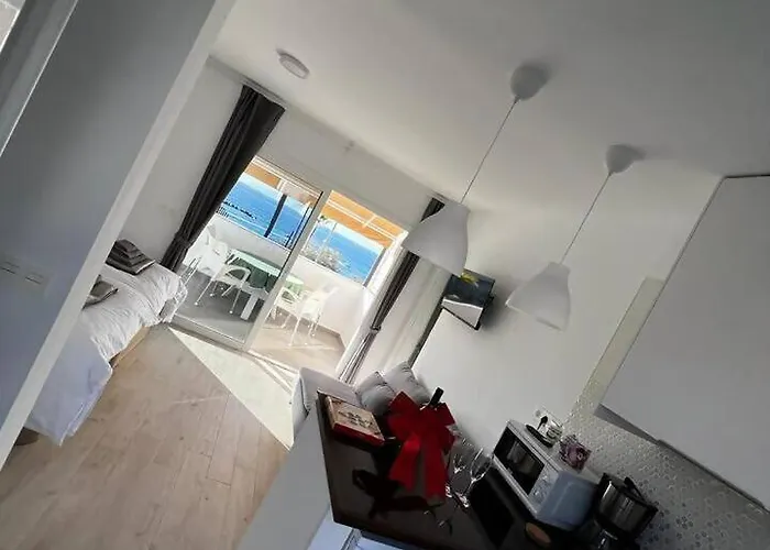 公寓 Estudio Frente Al Mar 100% Vista Al Oceano 美洲海滩