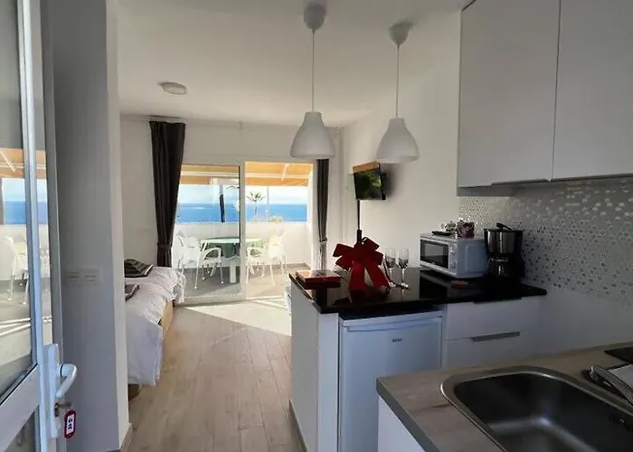 公寓 Estudio Frente Al Mar 100% Vista Al Oceano